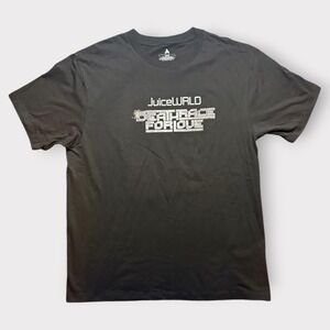 Juice WRLD Death Race For Love Black Graphic T-Shirt Mens Large 999 Club